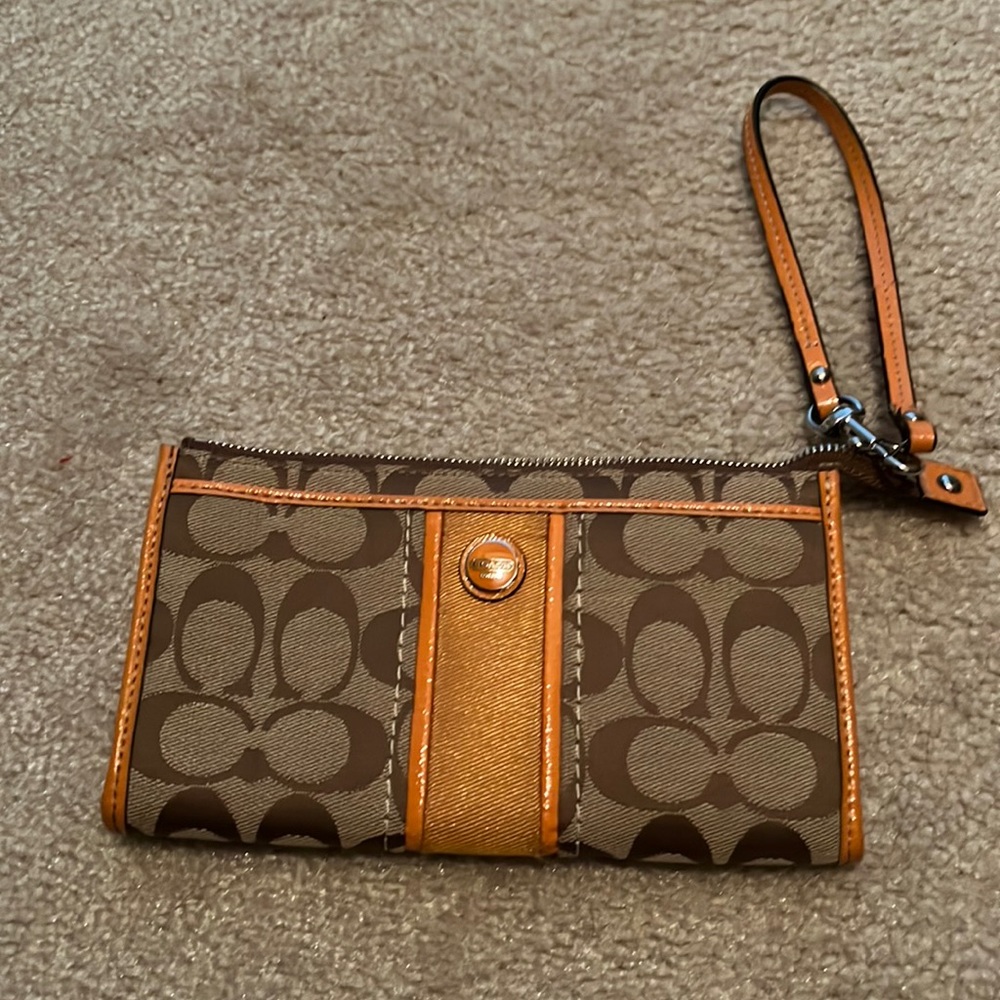 Coach wristlet